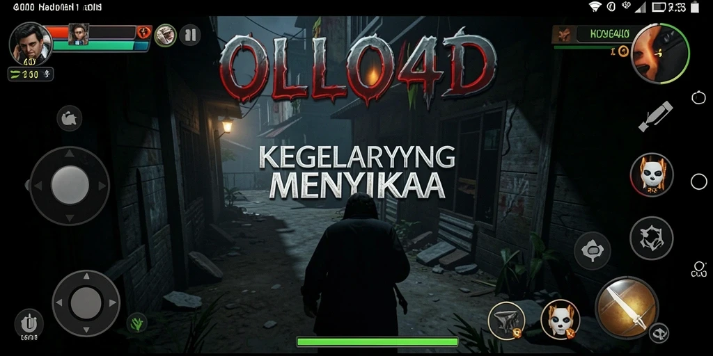 Screenshot menampilkan gameplay OLLO4D yang mendebarkan.